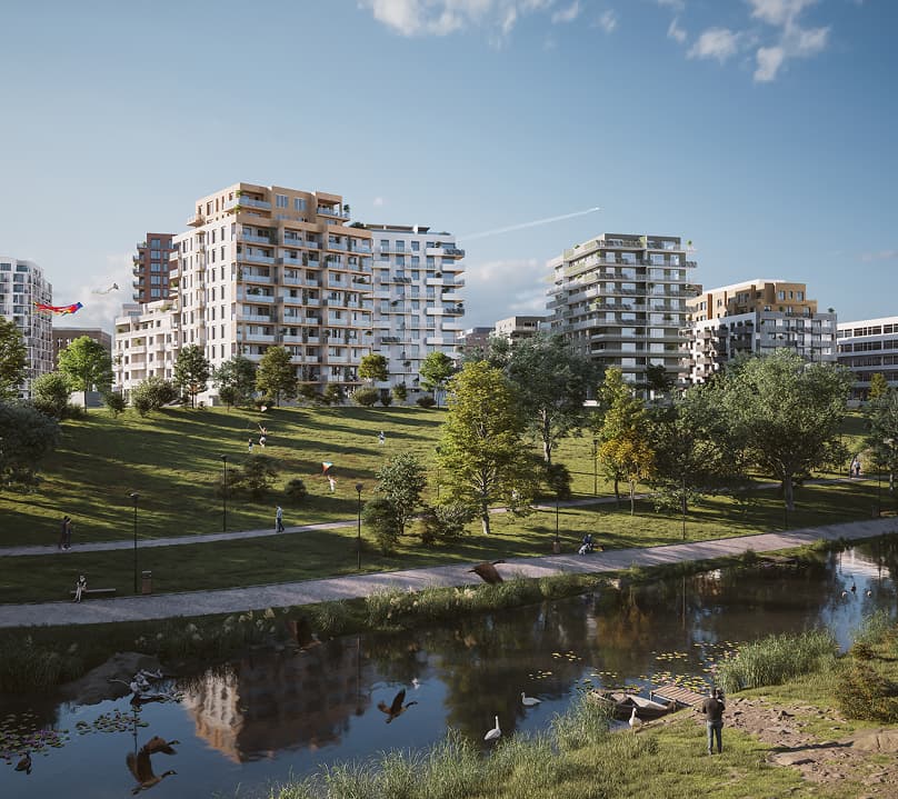 Nový Rohan vizualizace exteriéru 3