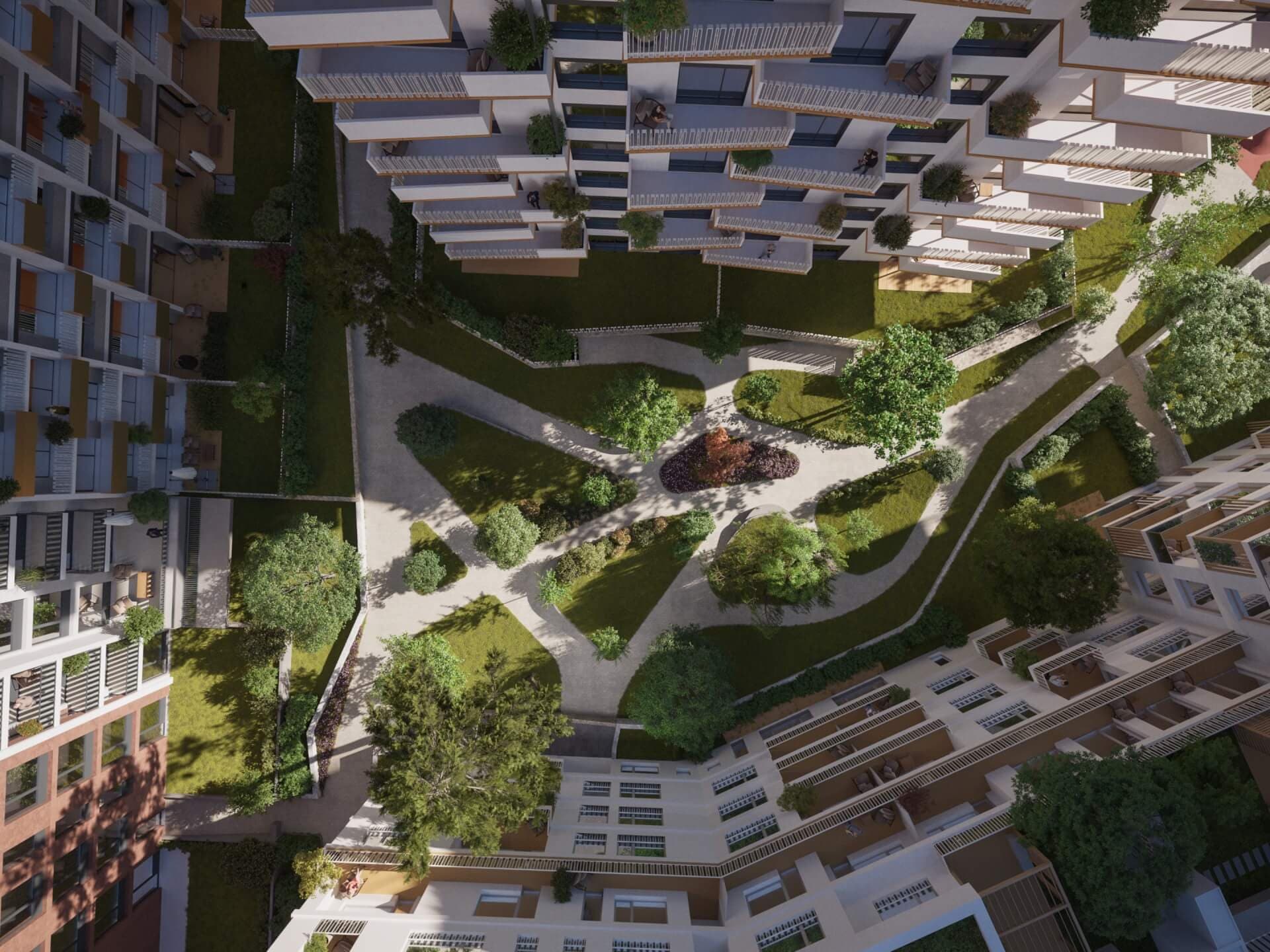 Nový Rohan vizualizace exteriéru 2